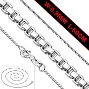 925 Sterling Silver Box Chain
