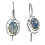 Labradorite Earrings, e130