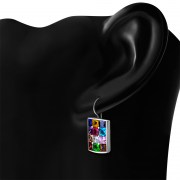 Hoshen Silver Earrings, e285
