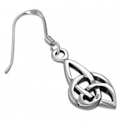 Celtic Knot Silver Earrings, ep203