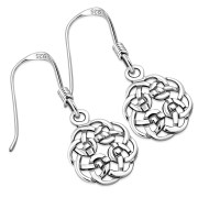 Small Celtic Knot Plain Earrings, ep243