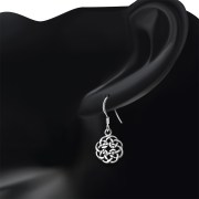 Small Celtic Knot Plain Earrings, ep243