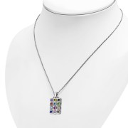 Large Hoshen Silver Pendant, p388