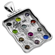 Large Hoshen Silver Pendant, p388