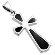 Black Onyx Cross Pendant, p533