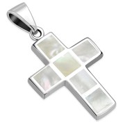 Mother of Pearl Cross Pendant, p549