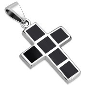 Black Onyx Cross Pendant, p549