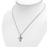 Abalone Cross Pendant, p549