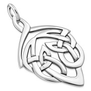 Celtic Knot Pendant Sterling Silver, pn26