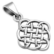 Tiny Celtic Silver Pendant, pn96