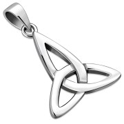 Celtic Trinity Knot Silver Pendant, pn104