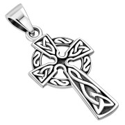 Celtic Cross Silver Pendant, pn116