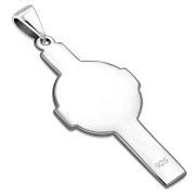 Celtic Cross Silver Pendant, pn142