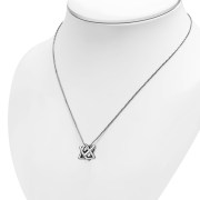 Merkaba Star David Silver Pendant, pn379