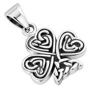 Shamrock Silver Pendant, pn523