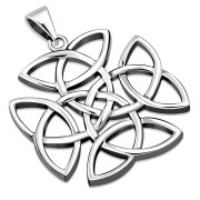 Large Celtic Trinity Knot Pendant, pn636