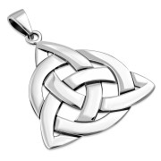 Large Celtic Trinity Knot Pendant, pn637