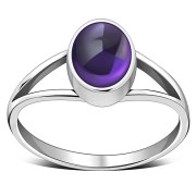 Amethyst Silver Ring, r014