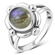 Labradorite Sterling Silver Ring, r039