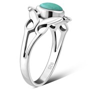 Turquoise Sterling Silver Ring, r079