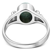 Turquoise Ethnic Silver Ring, r112