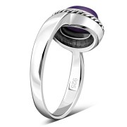 Amethyst Silver Ring, r127