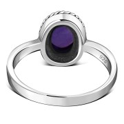 Amethyst Silver Ring, r127