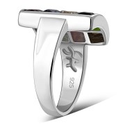 Hoshen Womens Silver Ring, r458