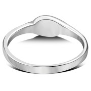 Mother of Pearl Shell Silver Ring, r475