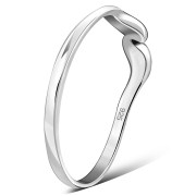 Abalone Sea Shell Silver Ring, r488