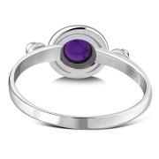 Amethyst Silver Ring, r517