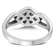Plain Celtic Knot Ring Sterling Silver, rp128