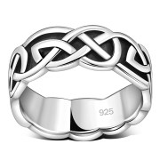 Celtic Knot Mens Band Ring, rp135