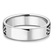  Celtic Knot Band Silver Ring, rp140