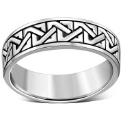 Plain Celtic Mens Band Ring, rp242