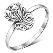 Scottish Thistle Ring, rp569