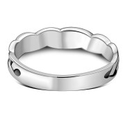 Celtic Knot Silver Ring, 925 Sterling Silver, rp703