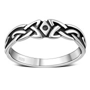 Plain Celtic Knot Band Ring, rp705