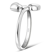 Silver Hearts Ring, rp708
