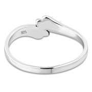 Sterling Silver Plain Band Ring, rp720