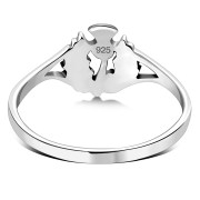 Scottish Thistle Silver Ring - rp883