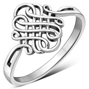 Silver Plain Celtic Ring - rp887