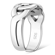 Plain Celtic Toe Ring Sterling Silver TR050