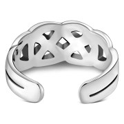 Plain Celtic Toe Ring Sterling Silver TR050