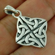 Celtic Solid Silver Pendant, pn522