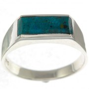 Eilat Stone Ring, 925 Sterling Silver, r7
