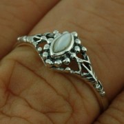 Ethnic Style Mother of Pearl Ring, r487