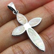 Mother of Pearl Cross Pendant, p544