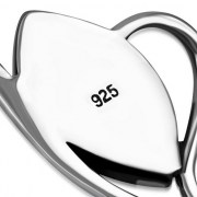 Black Onyx Oval Silver Pendant, p534