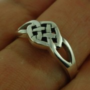 Plain Celtic Knot Ring Sterling Silver, rp128